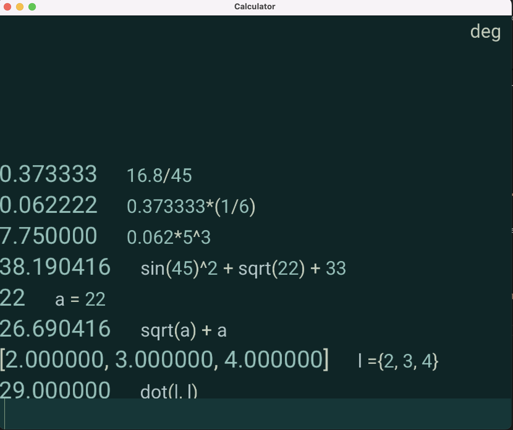 Scientific Calculator (C++)